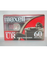 Maxell UR 60 Audio Cassette (New) - $8.00