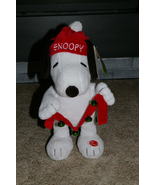 New Peanuts Snoopy Animated Musical Dancing Plush Christmas Dandees 2022 - $25.00