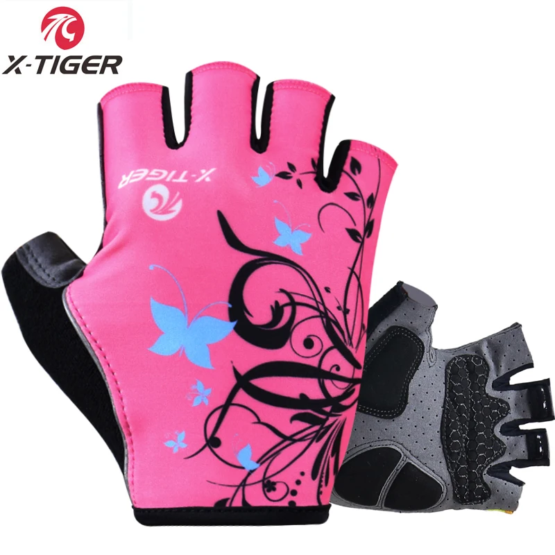 X-Tiger Pro Women Shockproof Cycling Gloves Fitness Female  Bike Gloves Motorcyc - £112.71 GBP