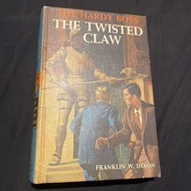The Hardy Boys #18 The Twisted Claw Matte Blue Hardcover Vintage 1939 - £5.60 GBP