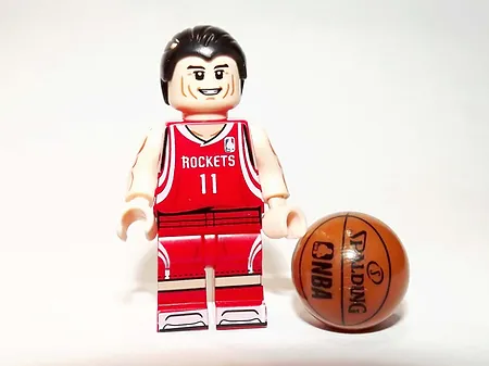 Gift Yao Ming Rockets #11 NBA Basketball Minifigure Mini Action Figures - $7.70