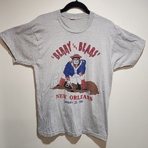 Vintage New England Patriots 1986 Super Bowl Berry the Bears Parody Tshi... - £35.87 GBP