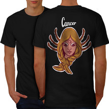Cancer Zodiac Fashion Shirt  Men T-shirt Back - £10.47 GBP