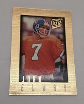 John Elway 1996 Fleer Ultra Sensations Card # 31 Denver Broncos Football NFL - £7.55 GBP