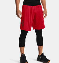 Red Under Armour Men&#39;s UA Tech Graphic 10&quot; Athletic Shorts XL XXL Extra Large - £14.80 GBP+