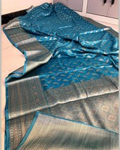 Banarasi Warm Dyble Soft Silk Saree, Rich Pallu Zari ootti Weaving Saree, Weddin - £67.26 GBP