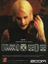 John 5 (Rob Zombie) 2007 Zoom Recorders &amp; Electronics advertisement ad print - £2.87 GBP