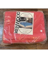 Vintage Pink Chatham Barclays Acrylic Blanket Satin Edge Kenwood 72x90 NOS - $94.76 CAD
