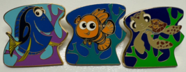 Lot of 3 Disney Limited Release Finding Nemo Dory Crush Pins - $24.74