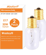 Wadoy Microwave Light Bulb Compatible with LG, Frigidaire, Kenmore Range... - $11.71