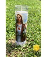 Sacred Heart Of Jesus 8 Inch Candle - $12.22 CAD