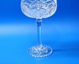 Antique American Brilliant Cut Glass Crystal ABP Compote Slightly Rolled... - $78.18