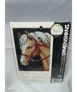 Dimensions Favorite Pony Counted Cross Stitch Kit 6974 Sealed 5x7&quot; 13x18... - $20.79