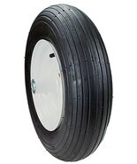 Maxpower 335260 8-Inch Wheelbarrow Wheel Assembly Rib Tread,Black - $802.36 MXN