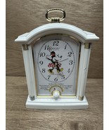 Vintage Disney Mickey Mouse Musical Alarm Clock Seiko Quartz 1990s! Rare... - €42,10 EUR