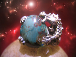 Haunted Ring Dragon Luck Descendant Nectars Highest Light Collect Ooak Magick - £217.41 GBP