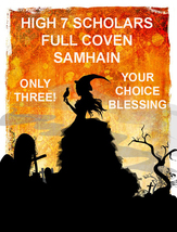 Choose Your Blessing Only 3 Oct 31 Halloween Samhain 7 Scholars Coven Magick - £79.95 GBP