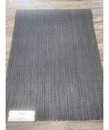 Threshold ￼Metallic Silver Placemats Set of 2 Woven Gray NWT Designer 1196 - £19.66 GBP
