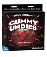 Edible Crotchless  Gummy Undies Couples Flavored Candy Lingerie Panty Fo... - £10.70 GBP