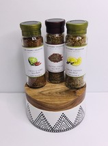 3 Assorted flavor Spice Blend Lemon Pepper Chili Lime The Gourmet Collec... - £17.43 GBP