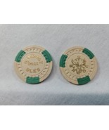 Vintage BPOE Benevolent and Protective Order of Elks Gateway 2411 Set of 2 - $9.95