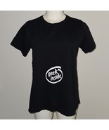 Think Geek Black Tee White Logo Geek Inside Maternity T-Shirt Size Mediu... - £15.49 GBP