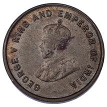 1920 Straits Colonies 5 Centimes En XF, Km #34 - $3,102.28 MXN