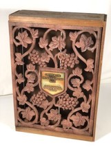 Ernest &amp; Julio Gallo Vintage Vine Rosé Wine Box Crate  Display 14.5&quot; x 10&quot; x 4&quot; - $59.39