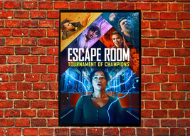 Escape Room Tournament of Champions 2021 Horror Movie Cover Poster - £2.41 GBP