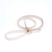 Leather Dog Leash Tino Silver Rose - £60.89 GBP