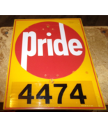 1984 19&quot;x 15&quot; pride seed 4474 variety corrugated plastic sign in good sh... - $19.79