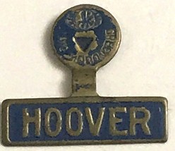  Vintage 1928 Herbert Hoover Lapel Tab Campaign Pin Green Duck, Chicago ... - $9.76