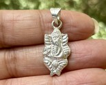 999 Silver Lord Ganesha, Ganesh jis colgante, Wearing Temple, Puja,... - $15.72