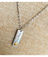 Inner peace pendant necklace, boutique gift ideas, free shipping - $16.00