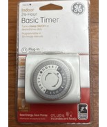 NEW GE 15431 Indoor 24-Hour Basic Lights Lighting Timer - White - Progra... - $21.73 CAD