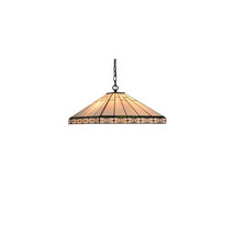 Chloe Lighting Theros Tiffany-Style 2 Light Mission Hanging Pendant Fixt... - $2,888.59 MXN