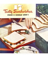 Marvel Sandwich Bread Loaf Advertisement 1943 Food A &amp; P Stores DWS6A - €21,44 EUR