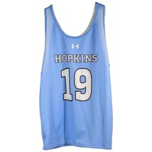 Johns Hopkins Blue Jays Lacrosse Jersey Tank Top Womens Small Black Whit... - £20.79 GBP