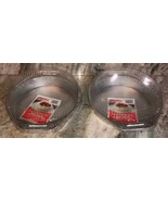 Jiffy-Foil Round Cake Pan &amp; Lid 2 Ea 9 9/16” Dia X 1 5/8” #4211-1-RARE-S... - $19.68