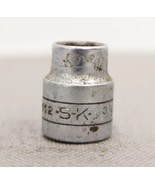 Vtg S-K Wayne 3/8in Socket 45112 6 Point 3/8in Drive SAE Replacement - £5.65 GBP