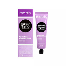 Matrix SoColor SYNC Pre-Bonded Translucent  ACIDIC TONER Hair Color ~ 2 ... - $10.00