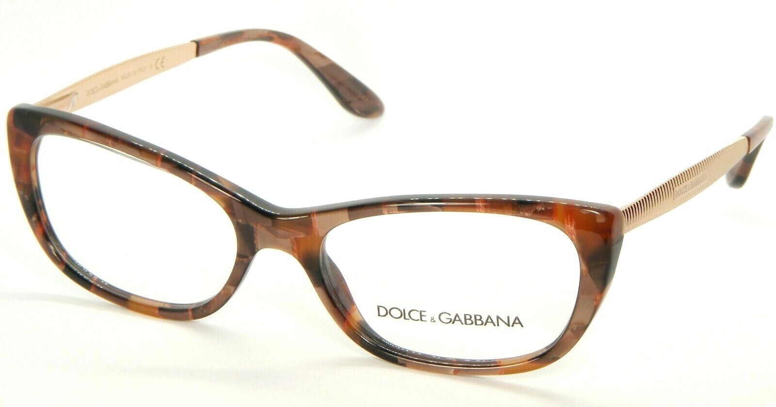 Neuf D&amp;g Dolce&amp;Gabbana Dg 3279 3131 Cube Bronzant Lunettes DG3279 51-16-... - $90.09
