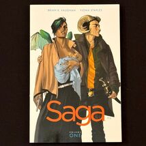 Saga Volume 1 Graphic Novel TPB Brian K. Vaughan Image Comics Sci-Fi Fan... - $45.81 MXN