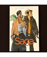 Saga Volume 1 Graphic Novel TPB Brian K. Vaughan Image Comics Sci-Fi Fan... - $45.81 MXN