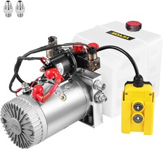 Mophorn Hydraulic Pump 3 Quart Hydraulic Power Unit, Plastic, Double Acting - £224.96 GBP