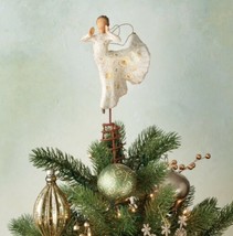 Angel Song Of Joy Tree Topper Sculpture Hand Painted Willow Tree Susan Lordi - £92.91 GBP