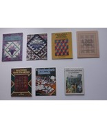 Quilting Book lot of 6 + 2003 Quilting Calendar w/ patterns Play with Tr... - £18.35 GBP