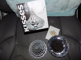 Godinger Shannon Clear Lead Crystal Hershey Kiss Covered Candy Dish New - £25.85 GBP
