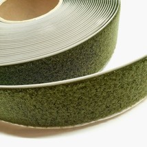 2&quot; Wide Olive Drab Green - Loop Side Only - Self Adhesive - 3 FEET - $12.56