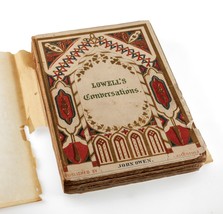 &quot;Lowell&#39;s Conversations&quot; por John Owen Primero Edición Libro en Rústica ... - $251.86